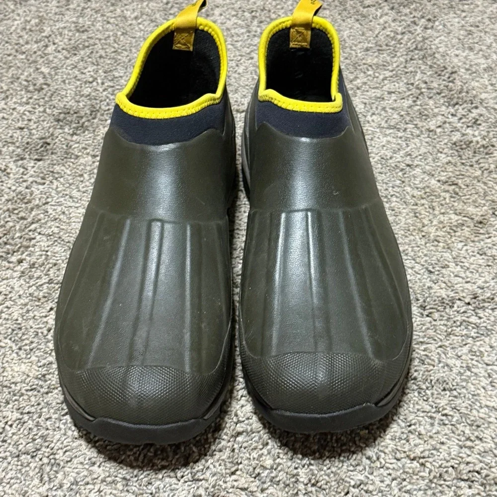 LaCrosse Alpha Mudlite Slip On Rubber Shoes Men's 12 Waterproof